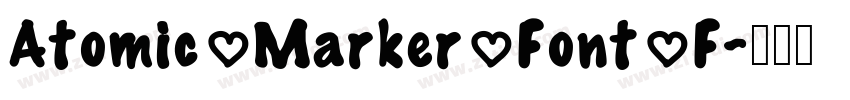 Atomic Marker Font F字体转换